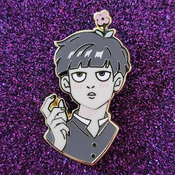 3/$20 Mob Psycho 100 Shigeo Kageyama Japan Anime Manga Hard Enamel Pin - Picture 1 of 4